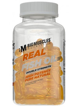 BIGMUSCLES FISH OIL: DOUBLE STRENGTH 120 CAPSULES